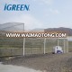 Commercial saw tooth vent greenhouse for agriculture